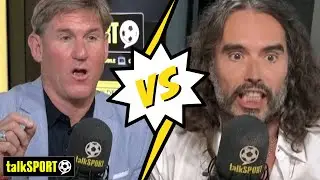 WHY ARE YOU SINGLING OUT PLAYERS! 😠 @RussellBrand & Simon Jordan CLASH over money in football 🔥