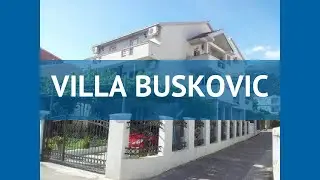 VILLA BUSKOVIC 2* Черногория Будва обзор – отель ВИЛЛА БУСКОВИК 2* Будва видео обзор