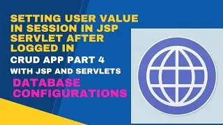 set user value in session in JSP servlet After logged in