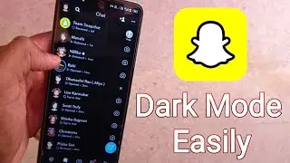 How To Dark Mode Snapchat 2024 || Snapchat Ko Dark Mode Kaise Kare 2024 || Snapchat Dark Mode 2024