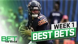 NFL Week 1 Best Bets: Titans-Bears, Cardinals-Bills, Rams-Lions | Bet the Edge (9/6/24) | NBC Sports