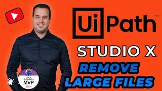 Studio X Tutorial - Remove Large Files with UiPath Studio X