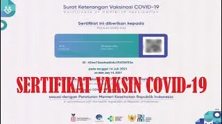 Cara Cek &  Download Sertifikat Vaksin Covid -19