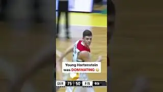 Young Isaiah Hartenstein was a PROBLEM 😤🇩🇪