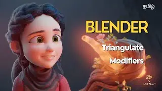 Blender Triangulate Modifier || தமிழ் || ArtPlay || Subscribe Now