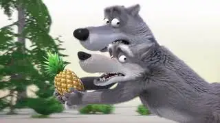 Маша и Медведь ⭐ Ну, погодите, волки! 🍍🐺 Ананас, да не для вас!  #Shorts