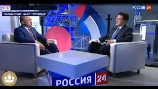 Интервью Посла РК в РФ Д.Абаева на "полях" ПМЭФ-2024