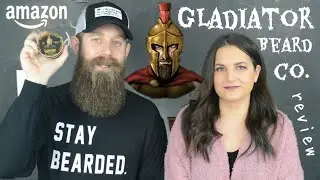 Gladiator Beard Balm & Oil from Amazon review!