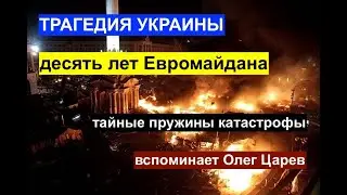 Десять лет Евромайдана: трагедия Украины. Олег Царев рассказывает о ее причинах  (музыкальный фон)