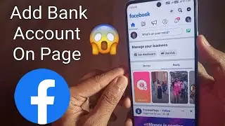 How To Add & Setup Bank Account In Facebook Page 2024