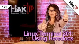 What is a heredoc? Here Documents Explained | Linux Terminal 201 - HakTip 179