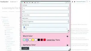 Making Your Text Settings Fit YOU!