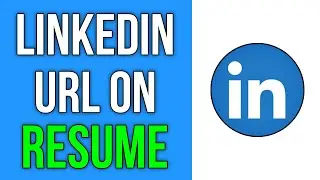 How To Add LinkedIn URL On Resume | Add LinkedIn Link To Resume