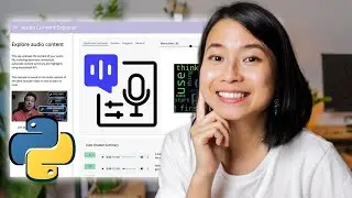 👩🏻‍💻 How to Create a Python Dashboard for Audio Data | AssemblyAI + Panel