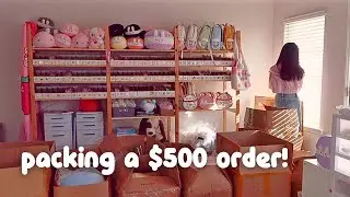 Getting a HUGE order ✿ 48 hours in a plushie business