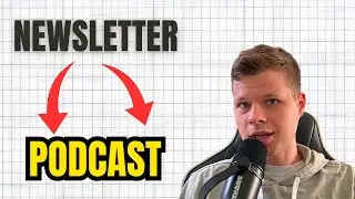 Turn a Newsletter into a Podcast with AI in 5 minutes