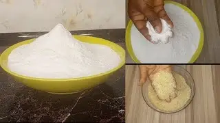 Easy Making Rice Flour at Home | Homemade White Rice Flour