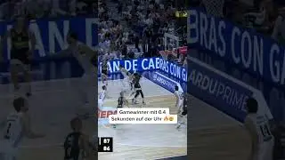 Partizan mit dem Gamewinner gegen Real Madrid🔥🤯