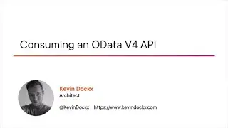 OData Skills: Consuming an OData v4 API Course Preview