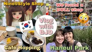 [VLOG with BJD] Taking out our BJDs in PUBLIC & Koreans React / DOLL SHOP in an Electronics Center🤔