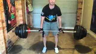 Will - Deadlifts 178kg with straps (15.09.2013)