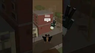 Racist hacker tried flinging me, omg #roblox #shorts