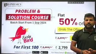 💥Problem Solution Course💥 | CSIR-DEC 2024 | 🥳50% OFF  🥳