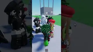 DEKU HAS A BIG CRUSH in Roblox Voice Chat #roblox #shorts