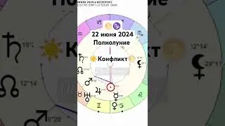 🌕Полнолуние ♑ 22.06.2024 #olgaastrology #гороскоп #полнолуние #козерог #июнь