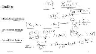 L34 Stochastic convergence