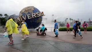 Universal Studios AFTER Hurricane Milton