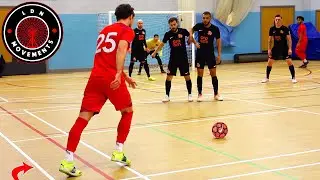 I Played in a FOOTBALL MATCH vs PRO FUTSAL PLAYERS! (Crazy Skills & Goals)