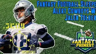 Fantasy Football Sleeper Alert! Cowboys WR Jalen Tolbert! #sleeper