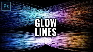 How to Make Colorful Glow Lines in Photoshop