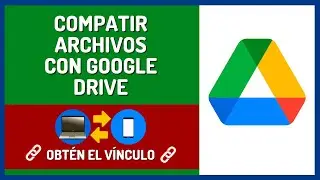 ✅ Como Compartir un enlace de Google Drive || ¿Como Guardar Archivos en la Nube desde PC y celular?