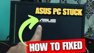 PC Stuck On ASUS Boot Screen Problem Issue 😕 | How To Fix