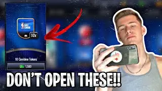 DO NOT OPEN THE NEW DRAFT COMBINE PACKS IN NBA LIVE MOBILE 21!!