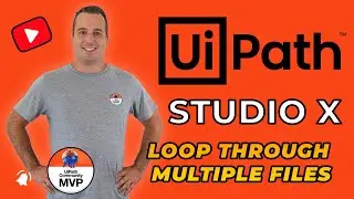 How to Loop through files in UiPath Studio X