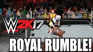 WWE 2K17 - 30 MAN CELEBRITY ROYAL RUMBLE! (EPIC MEME ROYAL RUMBLE)