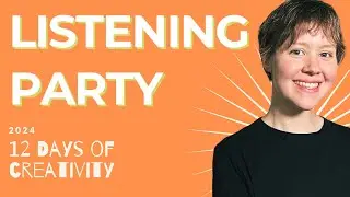 12 Days Of Creativity Listening Party - Giveaway winner announcement!