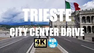 Trieste - City Center Drive 4K UHD (60 fps)