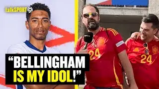 Spain Fan CLAIMS Jude Bellingham Will SINGLE-HANDEDLY WIN England The Euros This Summer 😱🏴󠁧󠁢󠁥󠁮󠁧󠁿