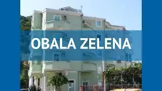 OBALA ZELENA 3* Черногория Бечичи обзор – отель ОБАЛА ЗЕЛЕНА 3* Бечичи видео обзор