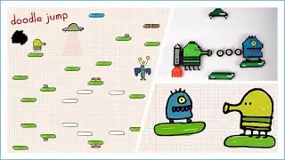 Убегали от дождя с Монстрами // Doodle Jump 2