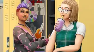 The Sims 4 High School Years DLC Part 1 - Full Gameplay Walkthrough Longplay No Commentary