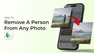 How to Remove a Person from any photo using Snapseed?