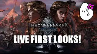 This Witcher Game Is A Hidden Gem! Thronebreaker: The Witcher Tales - Live First Looks