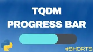 Progress Bar in Python with TQDM