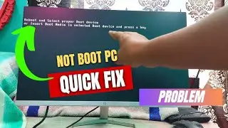 Fix - Computer Not Booting Up | Reboot and Select Proper Boot Device in Gigabyte Computer