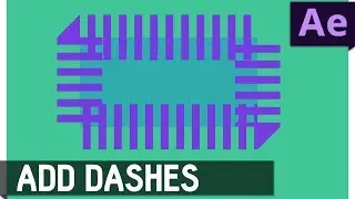 Tutorial 20: Add Dashes to Any Stroke in After Effects ✔